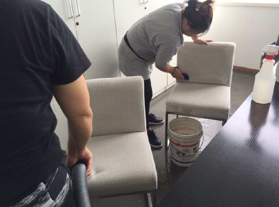 鸡冠区沙发清洗案例